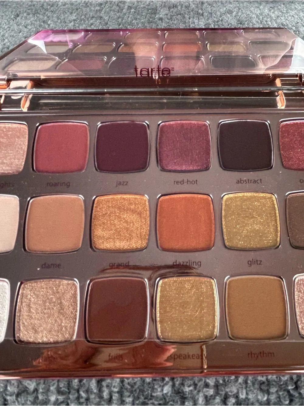 Gorgeous TARTE *Gilded* 18 pan Amazonian Clay Eyeshadow Palette ~ NWOB